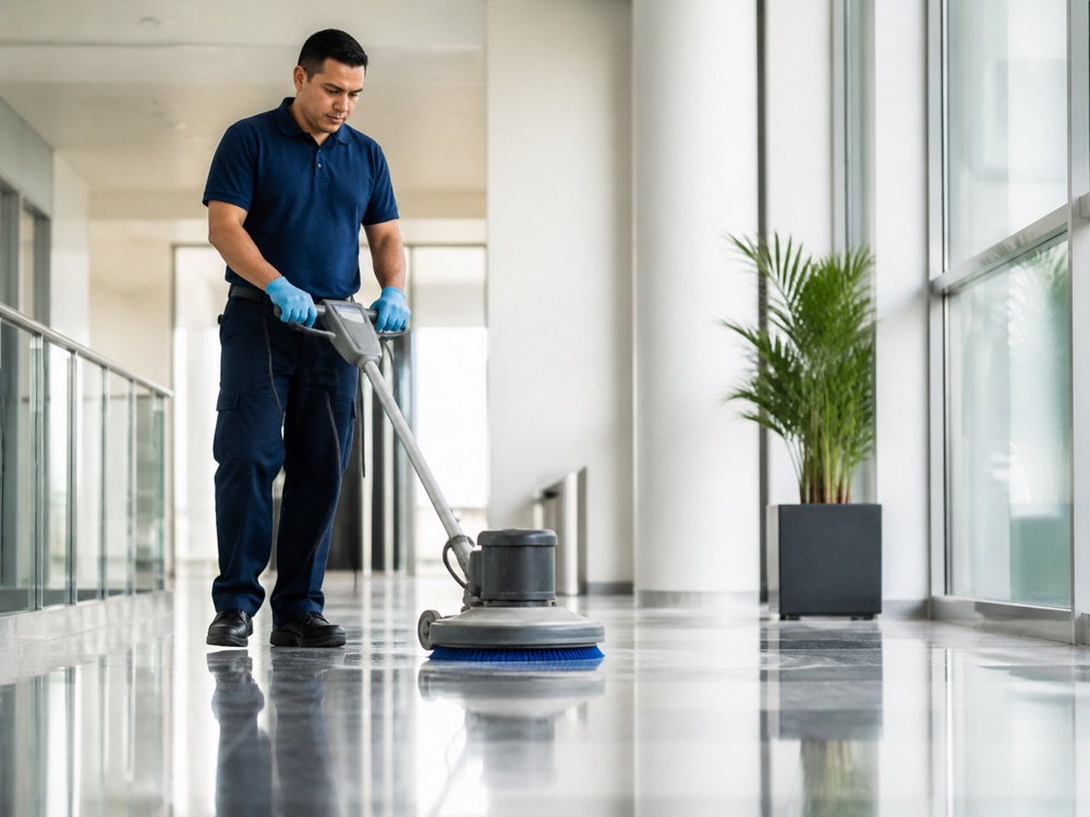 Floor Waxing from MP Cleaning